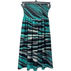 La Palapa Women's Medium Multiple Color Tube Top Shirt Or Dress‎